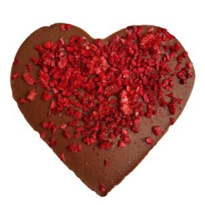 Czekoladowe prezenty - Serce z czekolady